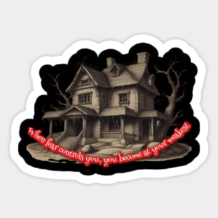 Horror movie lovers Sticker